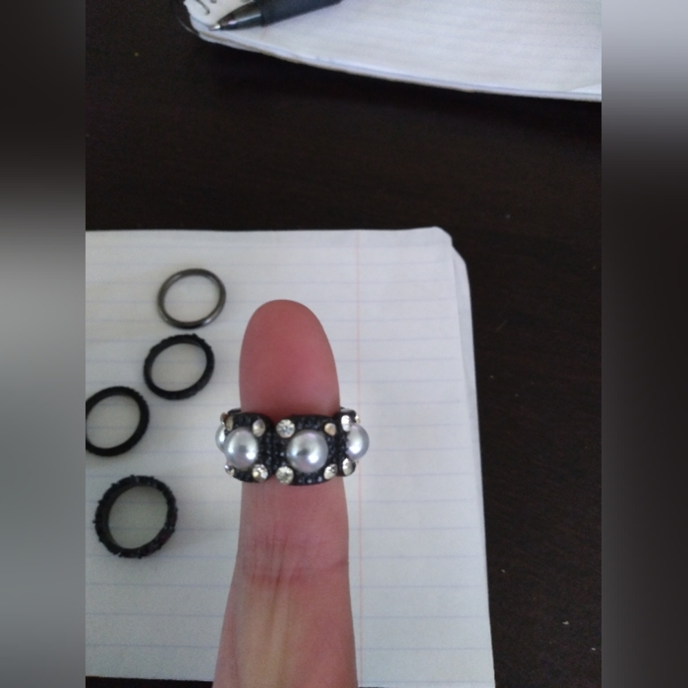 Goth ring bundle (7) - Picture 9 of 10